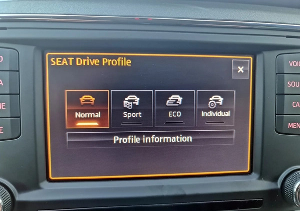 Seat Leon cena 49999 przebieg: 133000, rok produkcji 2015 z Czempiń małe 379